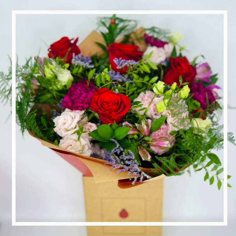 Flowers for a Year - Get a Monthly Bouquet delivered monthly to impress your Valentine all year round